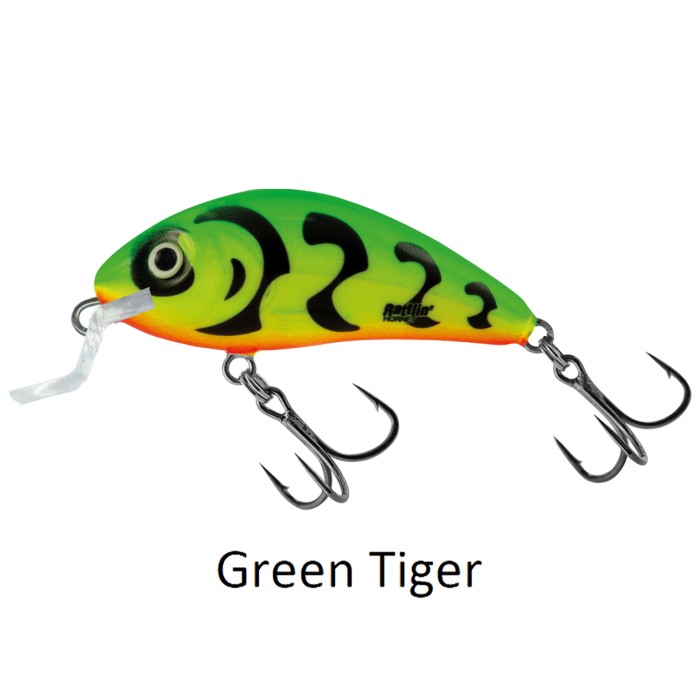 Salmo Rattlin Hornet Shallow 4.5cm Floating Lure Green Tiger