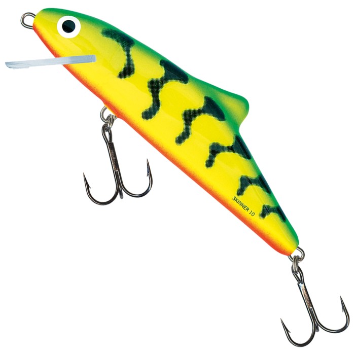 Salmo Skinner 10cm Floating Lure Green Tiger