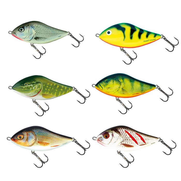 Salmo Slider 5cm Sinking Lure Group Image