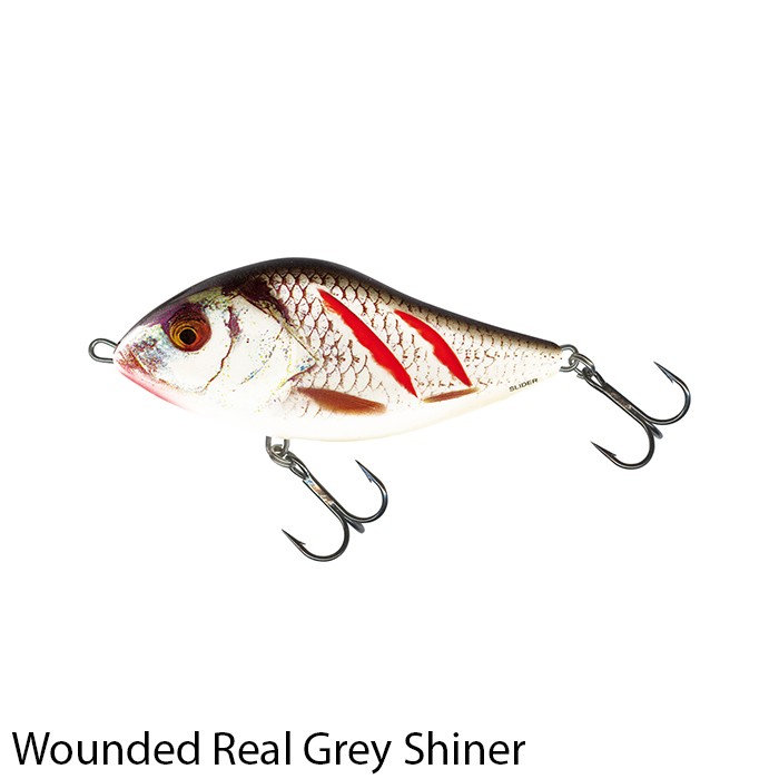 Salmo Slider 5cm Sinking Lure Wounded Real Grey Shiner