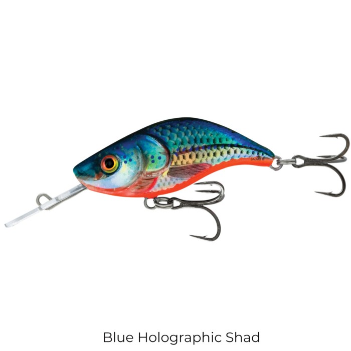 Salmo Sparky Shad 4cm Sinking Lure Blue Holo