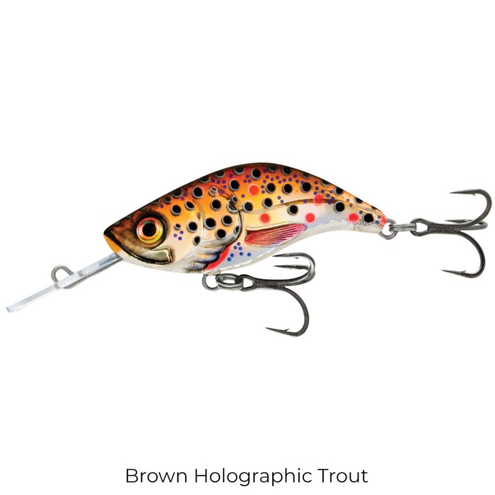 Salmo Sparky Shad 4cm Sinking Lure Brown Trout