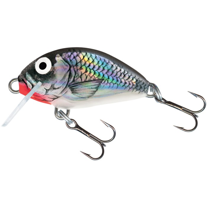 Salmo Tiny 3cm Floating Lure Holographic Grey Shiner