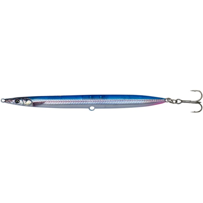 Savage Gear 3D Sandeel Pencil Sinking Lure 9cm Blue Silver UV
