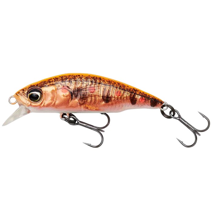 Savage Gear 3D Sticklebait Twitch Sinking Lure 4.5cm Fluo Orange Copper