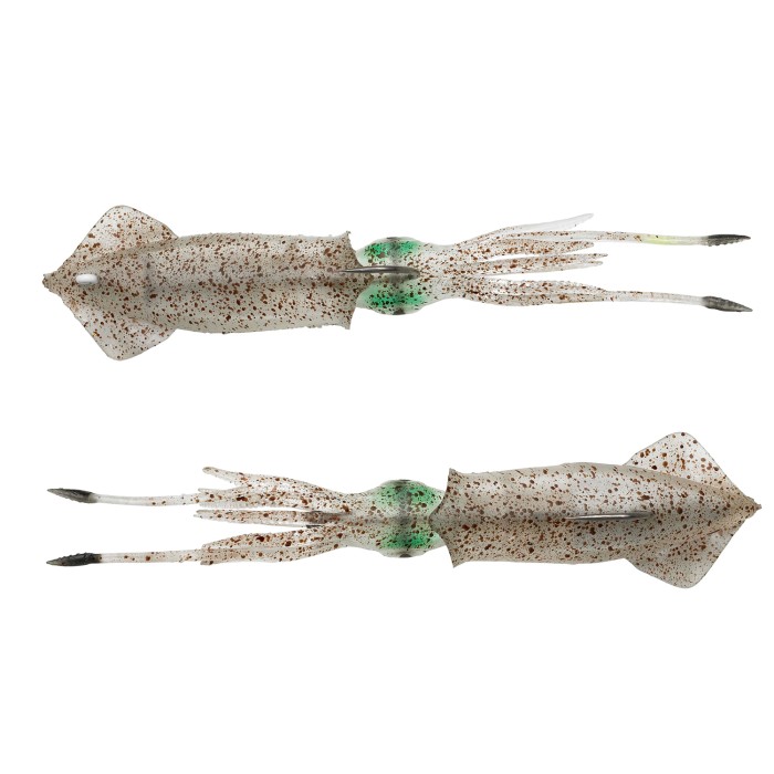 Savage Gear 3D Swim Squid Lure 12.5cm Green Eye 1