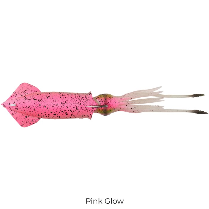 Savage Gear 3D Swim Squid Lure 12.5cm Pink Glow