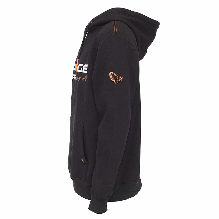 Savage Gear Cosmo Black Ink Fishing Hoodie Side