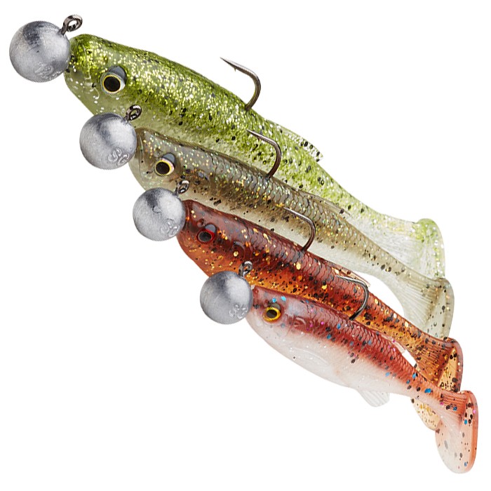 Savage Gear Fat Minnow T-Tail RTF Sinking Fishing Lure 2