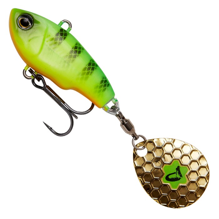 Savage Gear Fat Tail Spin Sinking Fishing Lure Firetiger