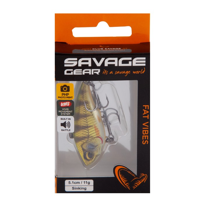 Savage Gear Fat Vibes Sinking Fishing Lure 2