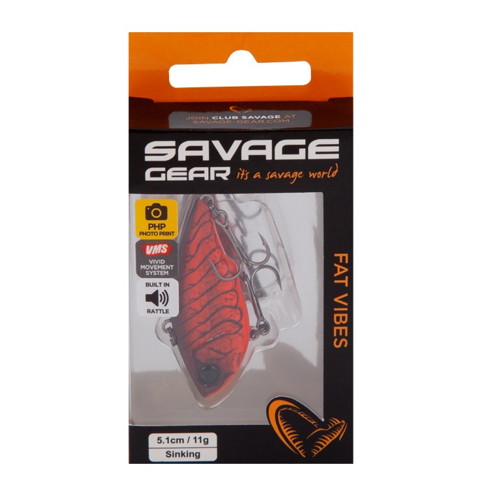 Savage Gear Fat Vibes Sinking Fishing Lure 3