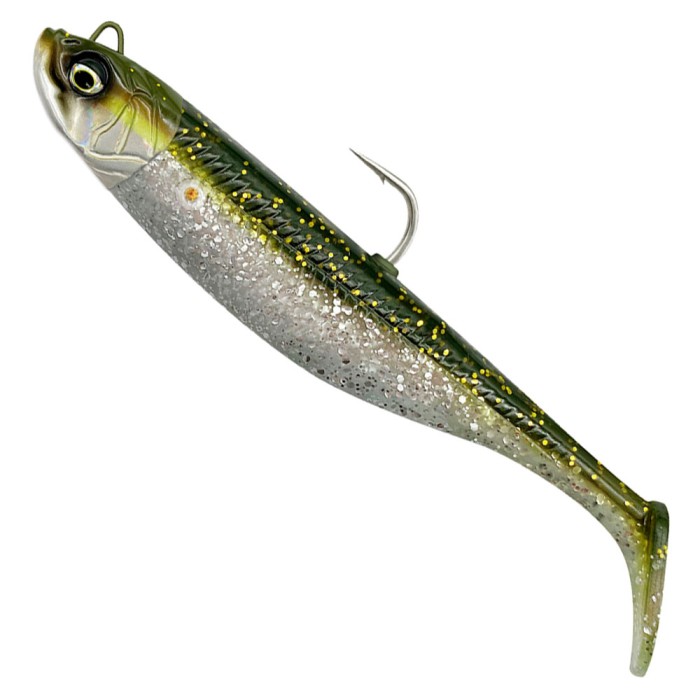 Savage Gear Minnows Lure 10cm Green Silver