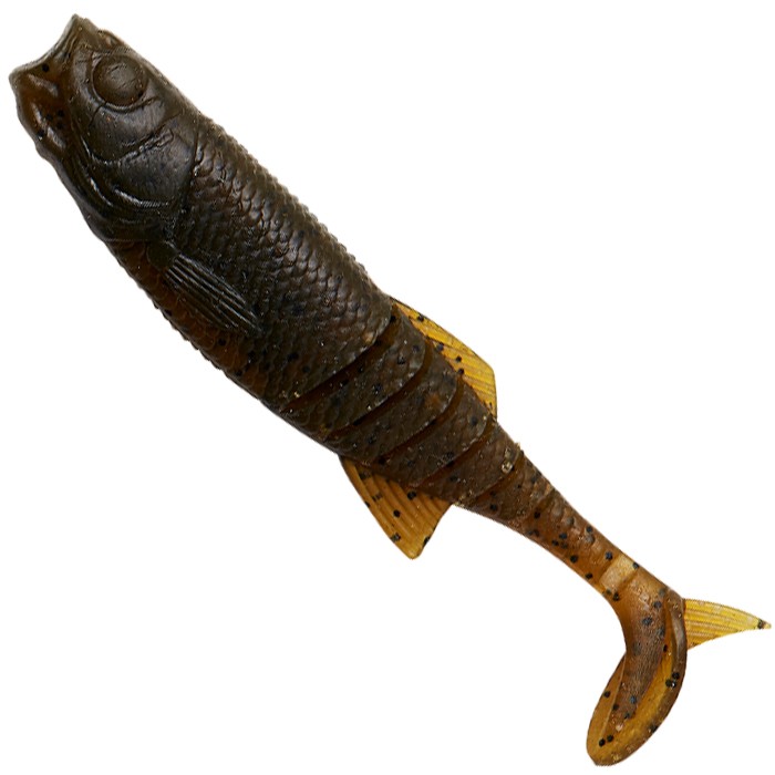 Savage Gear Ned Minnow Floating Fishing Lure 7.5cm 4.5g Green Pumpkin