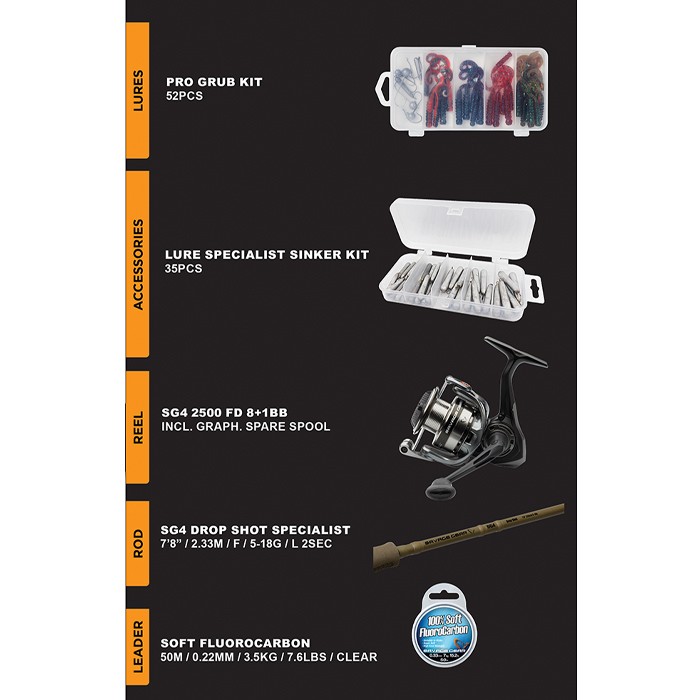 Savage Gear Perch Academy Fishing Kit 3 The Jig N Drop Kit Details