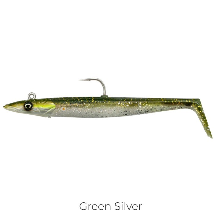 Savage Gear Sandeels V2 Lure 14cm 33g Green Silver