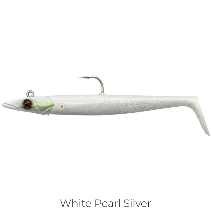 Savage Gear Sandeels V2 Lure 14cm 33g White Pearl Silver 1