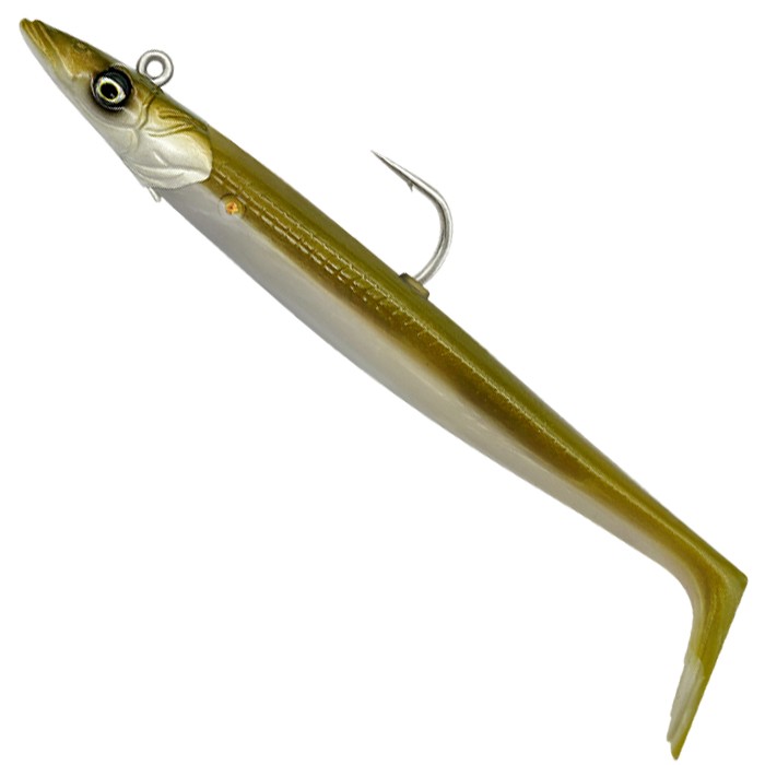 Savage Gear Sandeel V2 Sinking Fishing Lure 14cm 33g Khaki