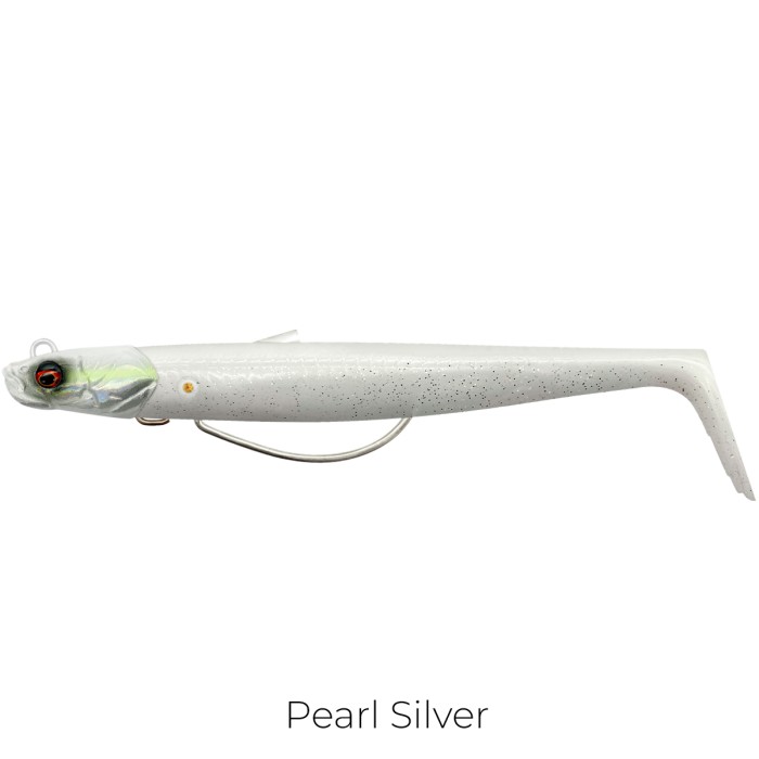 Savage Gear Sandeels V2 Weedless Lure 11.5cm 22g White Pearl Silver