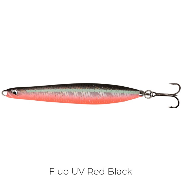 Savage Gear Seeker ISP Sinking Lure 10cm Fluo UV Red Black