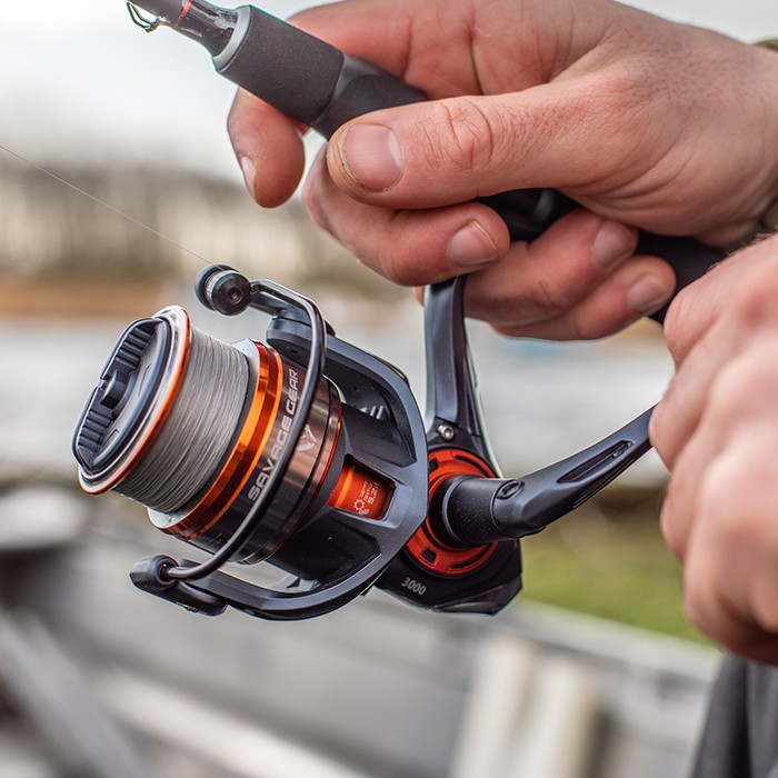 Savage Gear SG2 FD Fishing Reel In Use 3