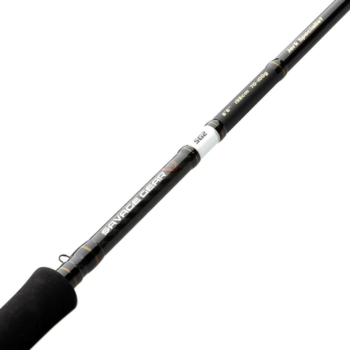 Savage Gear SG2 Jerk Specialist Baitcast Rod Close Up