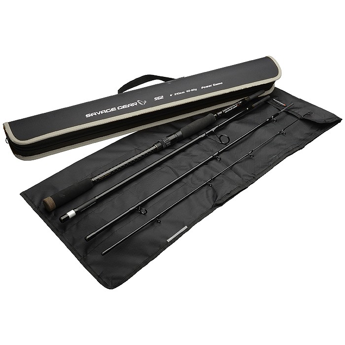 Savage Gear SG2 Power Game Travel Fishing Rod Case 1