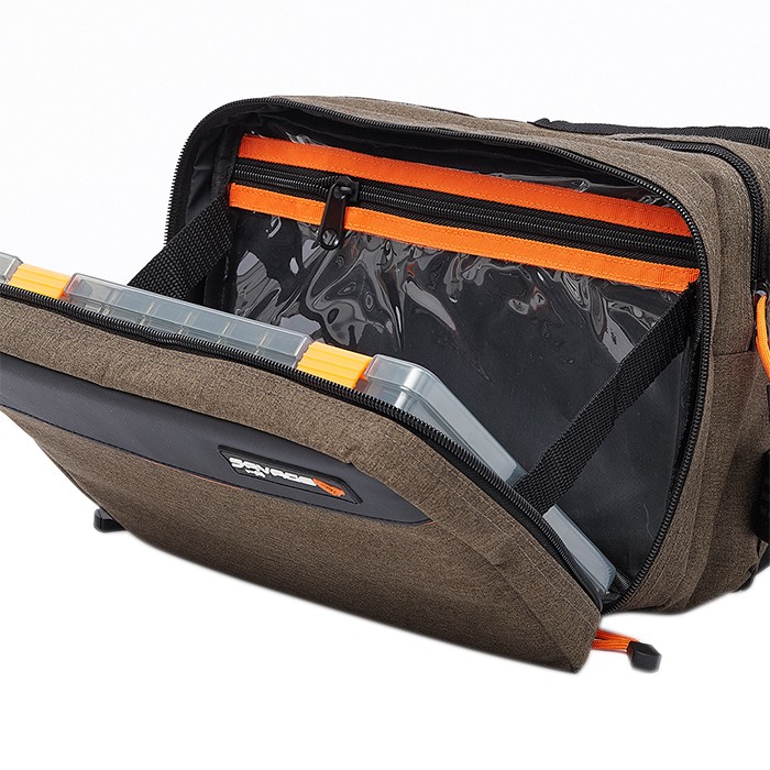 Savage Gear Specialist Sling Fishing Bag Open