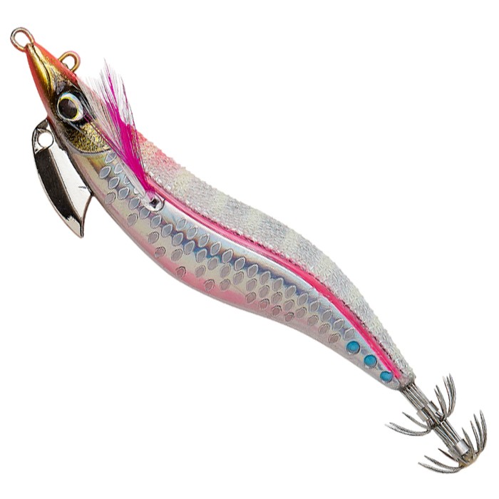 Savage Gear Squid Beat EGI #3.5 20.5G Sinking Fishing Lure White Pink Head