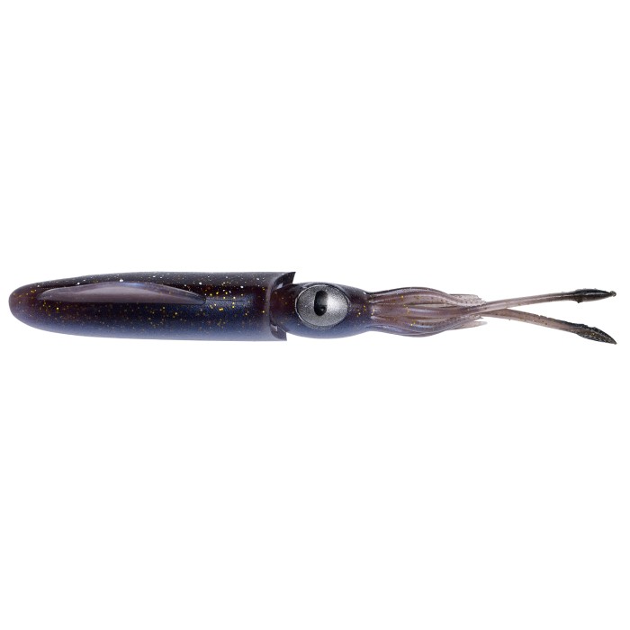 Savage Salt 3D LB Swim Squid Lure 12.5cm Brown UV 1