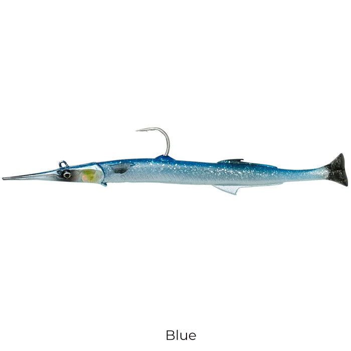 Spasm Needlefish Lure Salt Water Handmade Blue Gray 20cm