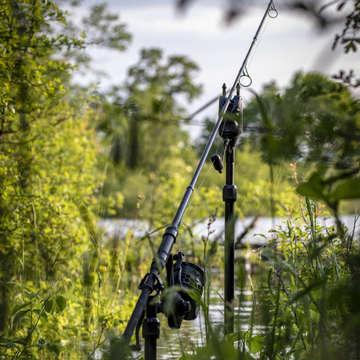 Nash Scope Shrink Handle Fishing Rod In Use 3