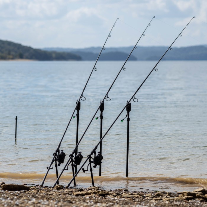 Nash Scope Shrink Handle Fishing Rod In Use 7