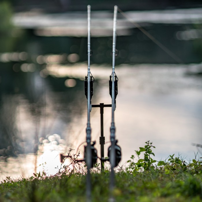 Nash Scope Shrink Handle Fishing Rod In Use 8