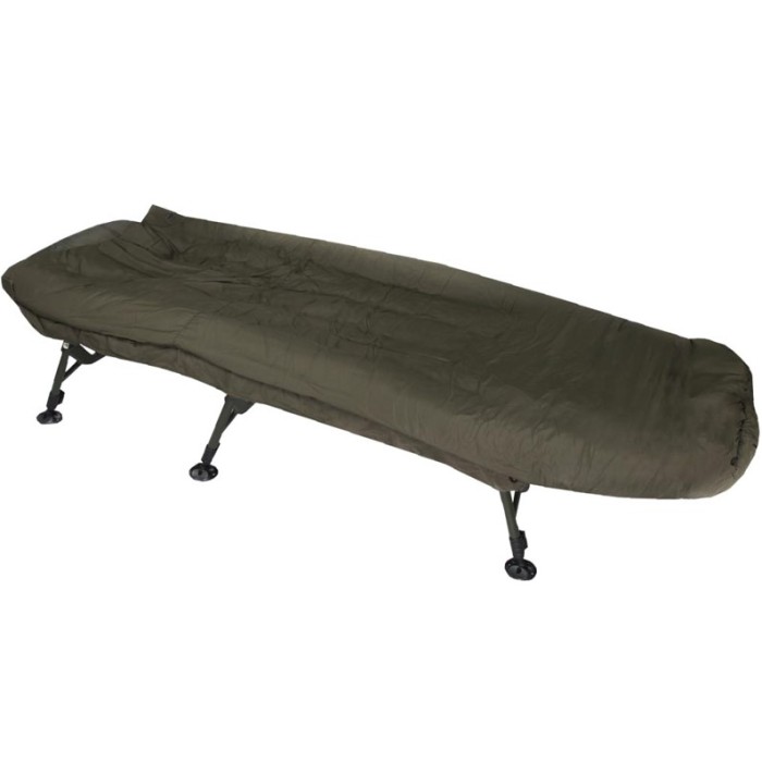 Carp Fishing Bedchair Setup