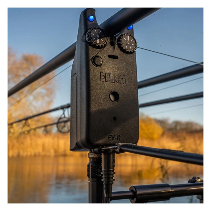 Delkim EV-R Digital Bite Alarm Presentation Set - 3 Rod Set