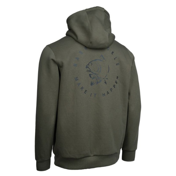 Nash Make It Happen Carp Logo Hoody - Green