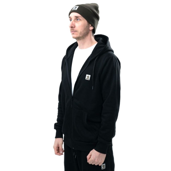 Nash Make It Happen Badge Zipped Hoody - Black