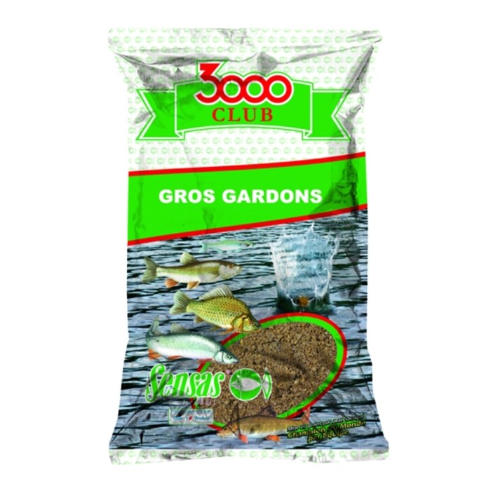 Sensas 3000 Club Big Roach Groundbait 1kg