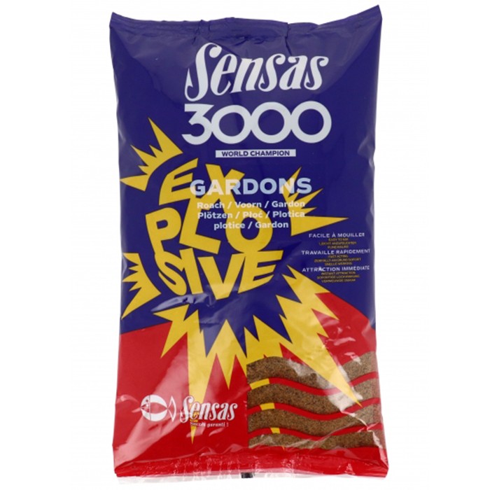 Sensas 3000 Gardons Explosive 1kg