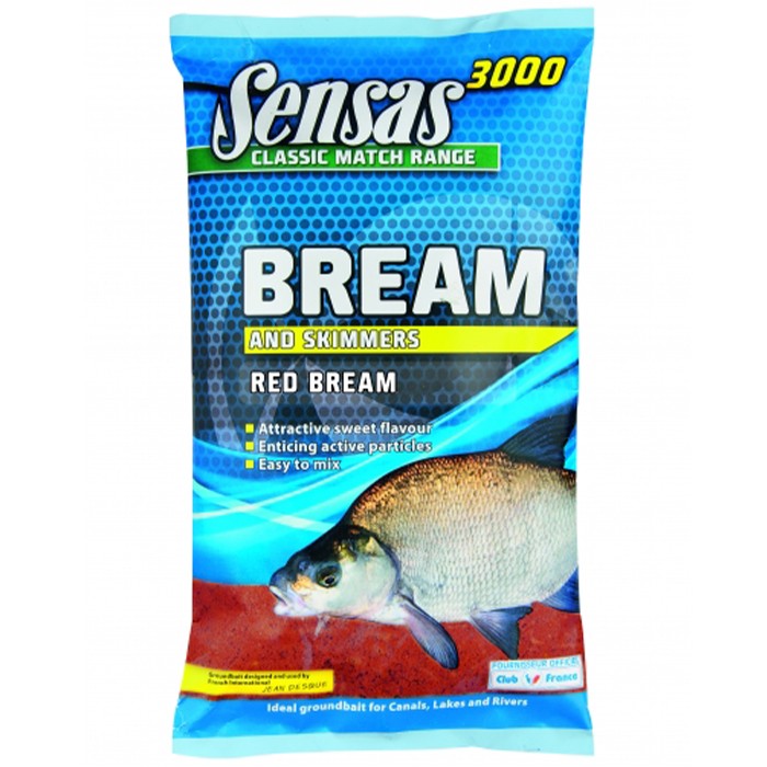 Sensas 3000 Super Bream Red Groundbait
