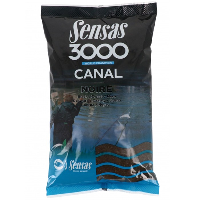 Sensas 3000 Super Canal Black 1kg
