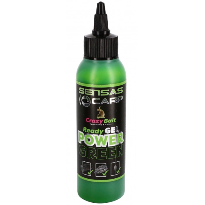 Sensas Crazy Bait Crazy Gel Power Green 115ml