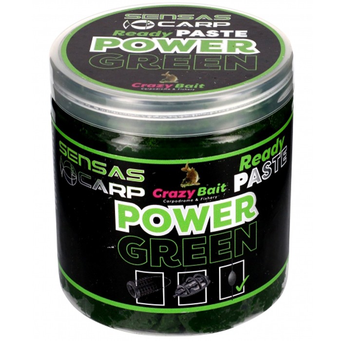 Sensas Crazy Bait Crazy Paste Power Green 250g