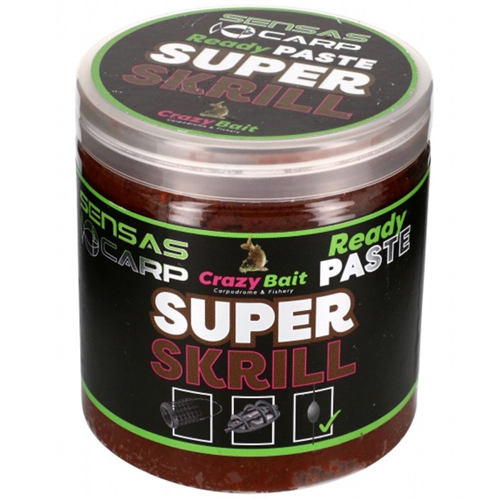 Sensas Crazy Bait Crazy Paste Super Krill 250g