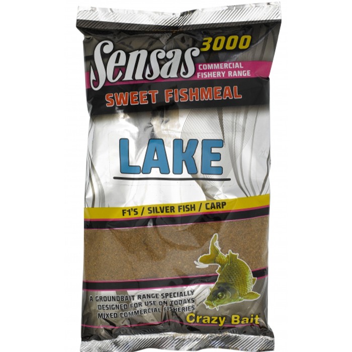 Sensas Sweet Fishmeal Groundbait Lake