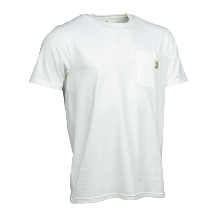 Nash Make It Happen Badge Pocket T-Shirt - Ecru