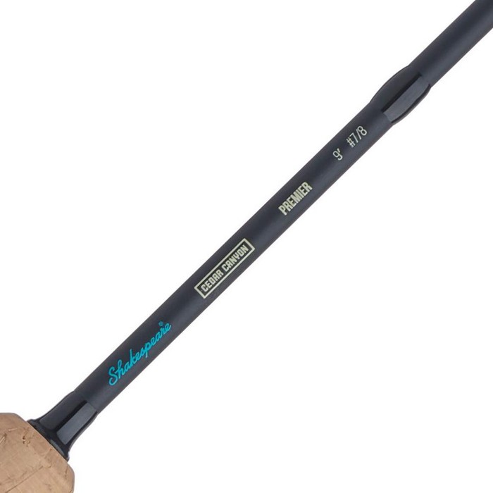 Shakespeare Cedar Canyon Premier Fly Fishing Rod & Reel Combo Graphics