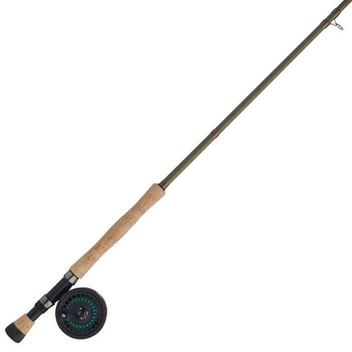 Shakespeare Cedar Canyon Stream Fly Fishing Rod & Reel Kit 4