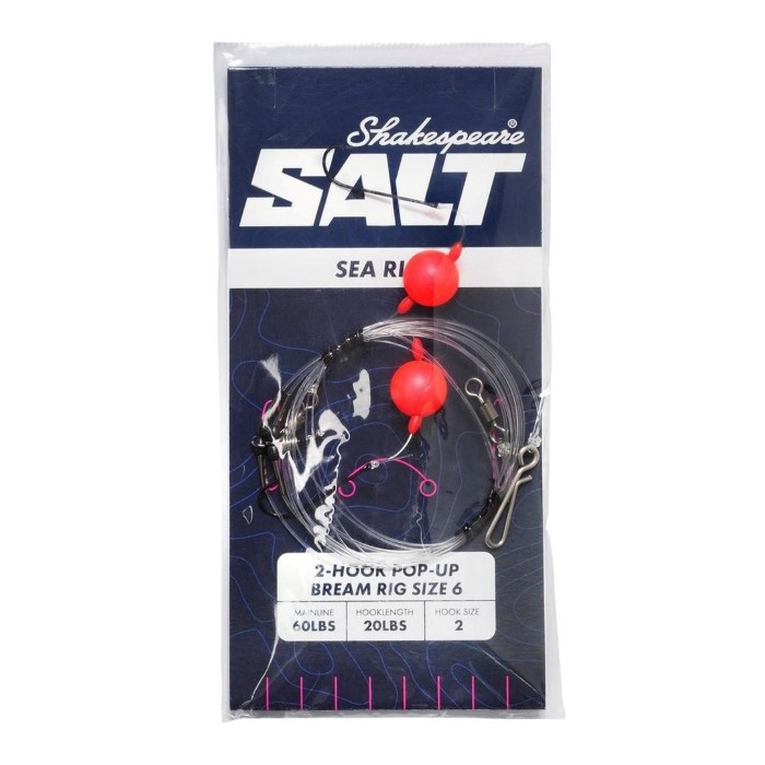 Shakespeare Salt 2-Hook Pop-Up Bream Rig